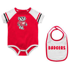 Baby Wisconsin Gear Toddler Wisconsin Badgers Newborn Clothing Infant Wisconsin Badgers Apparel Www Buckyslockerroom Com