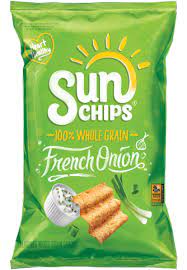 Sunchips French Onion Flavored Multigrain Snacks Snacks Packaged Food Packaging Snack