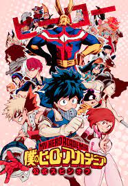 Boku No Hero Academia Team Up Mission Hero Poster Anime Cover Photo Hero