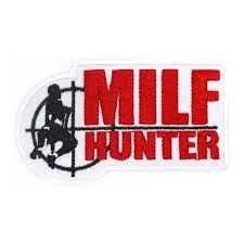 Aufnäher Aufbügler Patch Milf Hunter Sex Sprüche Porno Bitches Männer Party  | eBay