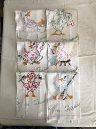 Up to 70% select items · free shipping over $45 · easy returns Hand Embroidered Towels Vintage Linens Dish Towels Kitchen Linens Tea Towels Vintage Embroidered Tea Towel Embroidery Linens Dishcloths Kitchen Towels Upcrndp Gov In