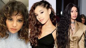 Ariana grande leaked hair care secrets! Selena Gomez Vs Ariana Grande Vs Cardi B The Girl With Curly Hair Look Iwmbuzz