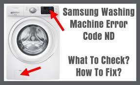 Samsung washer door locks can be replaced by bypassing a samsung washer door lock power switch. Samsung Washing Machine Error Code Nd What To Check How To Fix