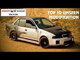 Top 10 Unseen Modification Of Maruti Suzuki Esteem 2018 Suzuki Modification Car