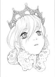 Camilla D Errico Manga Coloring Book Colorful Drawings Camilla D Errico