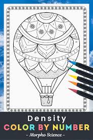Examples of xcolor and color package define colors by a different way. Density Color By Number Worksheet Color Color By Numbers Science Activities
