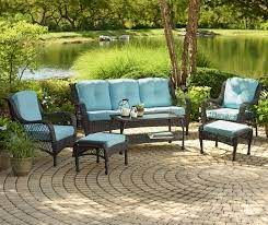 Wilson Fisher Aqua 12 Piece Replacement Pinehurst Cushion Set Big Lots Replacement Cushions Outdoor Patio Seating Patio Seating Sets