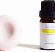 Natural Ceramic Essential Oil Diffuser for Car with Vent Clip for  Aromatherapy, air Quality Improvement,Promote Calm Driving (Pink)