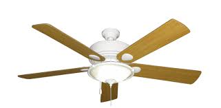 Futura Pure White Ceiling Fan With 56 Honey Oak Blades W 173 Pure White Low Profile Bowl White Ceiling Fan Ceiling Fan Ceiling Fan With Light