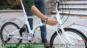 Photo courtesy of wikimedia commons. Folding Bicycles V6