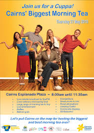 Hosting australia's biggest morning tea, and pink ribbon morning tea. Cairns Biggest Morning Tea Just Another Wordpress Com Site