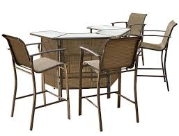 Outdoor Patio Bar Furniture Set 4 Chair Bar Height Patio Furniture Bar Furniture Outdoor Patio Bar