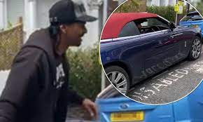 Check spelling or type a new query. David Haye Appears To Park His Convertible Rolls Royce In A Disabled Parking Space Daily Mail Online