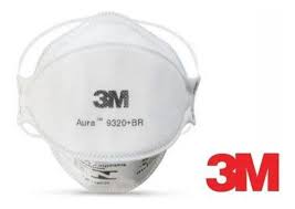 Máscaras n95 e pff2 são equivalentes e a eficácia da peça de segurança cresce de acordo com a sua numeração; Kit 10 Mascaras 3m Pff2 N95 Aura 9320 Protecao Respiratoria Selo Ministerio Do Trabalho Inmetro Quantica W