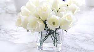 4.7 out of 5 stars. Easy Decor Faux Water Flower Arrangement Diy Glass Vase Flowers With Fake Water Youtube