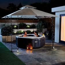 The Aldi Hot Tub Is Back This Weekend Sees The Return Of The Sell Out Spa Pool Hot Tub Backyard Hot Tub Garden Hot Tub Gazebo