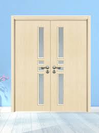 Wpc Double Door Small Space Bathroom Design Bathroom Doors Trendy Bathroom