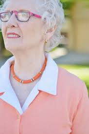 Orange Pieces Look Great with your White Dress