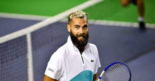 #benoit paire #australian open #i knew it was gonne a messy 5 sets match #but benoit wasn't even a: Paire Self Destructs After Late Arrival In Rome Tennis Majors