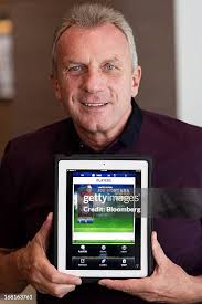 Damon Grow, co-founder of iMFL, left, and Joseph "Joe" Montana,... News  Photo