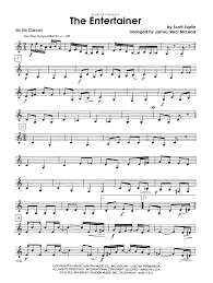 From wikipedia, the free encyclopedia. The Entertainer 4th Bb Clarinet Noten James Red Mcleod Holzblaser Ensemble