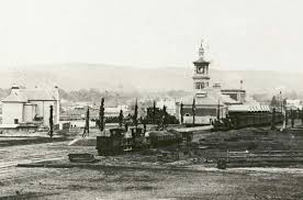 Albury Railway Station In The 1800s New South Wales Railway Vintage Pictures