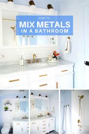 Tempered glass is a safety glass that is manufactured through a process of extreme heating followed by rapid cooling, making it harder than normal glass and resistant to breakage. Mixing Metals In The Bathroom What To Do And What Not To Do Rambling Renovators