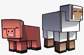 But the author of the peppa pig texture pack thinks otherwise! Minecraft Pig And Sheep By Enr1 On Deviantart Diary Of A Minecraft Pig Book 1920x1080 Png Download Pngkit