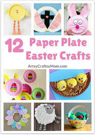 Recycle an old cereal box and you've got yourself a playful toy that will keep the kids entertained for quite a while. 12 Adorable Paper Plate Easter Crafts
