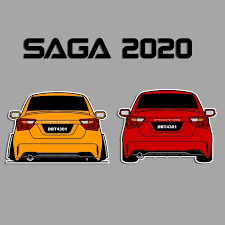 Maybe you would like to learn more about one of these? Sticker Kereta Custom Proton Saga 2020 Saga Baru Sticker 3 Layer Boleh Custom Nombor Plate Boleh Custom Warna