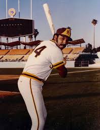 An Odd Baseball Card Pic Taken Ofwillie Mccovey San Diego Padres Home Uniform At Dodger Stadi Best Baseball Player San Diego Padres Baseball Padres Baseball