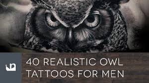 Check spelling or type a new query. 40 Realistic Owl Tattoos For Men Youtube