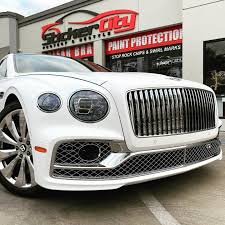 The 2020 Bentley Flying Spur Screams Elegance So Why Not Have A Color To Match We Took This From Standard In 2020 Latest Cars Mercedes Benz Logo Bentley Flying Spur