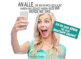 Schließlich haben wir noch vorschläge für lustige bilder parat, die du per whatsapp verschicken kannst. Admin Bei Einer Whatsapp Gruppe Coole Whatsapp Spruche