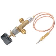 Our thermocouples come in a two different sizes to suit the connection length of your fire pit. Styddi Lpg Propane Gas Fire Pit Control Safety Valve With Thermocouple Heater Flame Failure Control Parts For Low Pressure Propane 3 8 Flare Inlet And Outlet Suitable For Bbq Grill Heater Fire Pit Buy Online