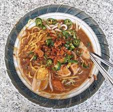 Kuah dan kombinasi isi bahan hiasannya bikin menitik air 2 kilo mee kuning, dicelur ( sebenarnya, 3 bungkus saja sudah cukup, bila celur jadi banyak) 1/2 kilo daging, dihiris halus ataupun tetel (boleh. A Must If At Plaza Angsana Mee Rebus Haji Wahid Johor Bahru Traveller Reviews Tripadvisor