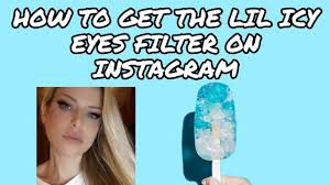 Supports both photo and video. How To Get The Lil Icy Eyes Filter On Instagram Youtube
