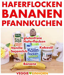 Bananen Haferflocken Pancakes Gesund Nur 3 Zutaten Rezept Bananen Pfannkuchen Pfannkuchen Pancakes Gesund