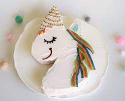Geburtstagstorte zeichnen und malen für kinder einfach. Einhorn Kuchen Ganz Einfach Ideenparty