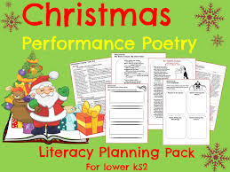 Christmas Performance Poetry Performance Poetry Christmas Poetry Christmas Stem