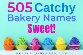 I would like some suggestions though. 505 Creative Bakery Names Ultimate List Of Name Ideas