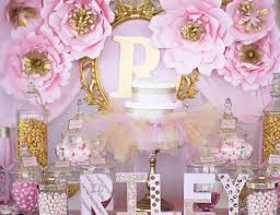 Anyone can be a princess with disney princess party supplies! Baby Girl Shower Decoration Ideas Novocom Top