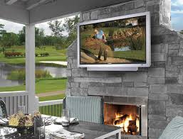 A blower is often offered as an accessory with a direct vent fireplace. How To Set Up An Outdoor Tv For Fall Football Sound Vision