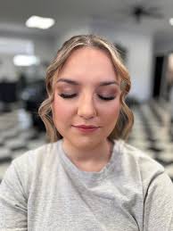 Creating a timeless look for this beautiful bridesmaid— hair and makeup  perfection for the big day!✨💫 stylist— Harley Mcneil