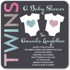 This diy twin baby shower invitation idea is very easy to design. The Best Twins Baby Shower Invites Twiniversity