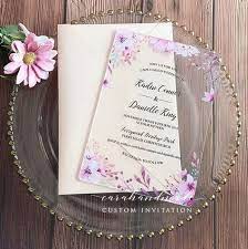 Pin On Acrylic Wedding Invitations