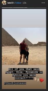 Photos Game Of Thrones The Mountain Visits Egypt Nilefm Egypt S 1 For Hit Music