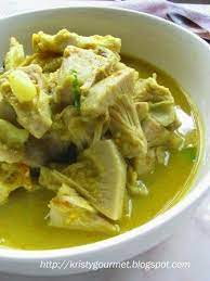 Hubby Requested This Special Dish On His Birthday Last Week This Is One Of His Favourite Childhood Dish He Loves Very Much Norm Raw Jackfruit Nangka Jackfruit