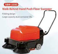 High Quality SBN-1050 Automatic Floor Washing Machine Dust Floor Mop  Sweeper for Courtyard Garden