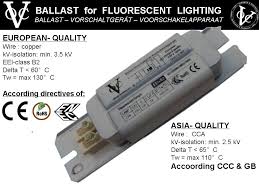 Voc Magnetic Ballast For Fluorescent Lamps Buy Ballast Product On Alibaba Com